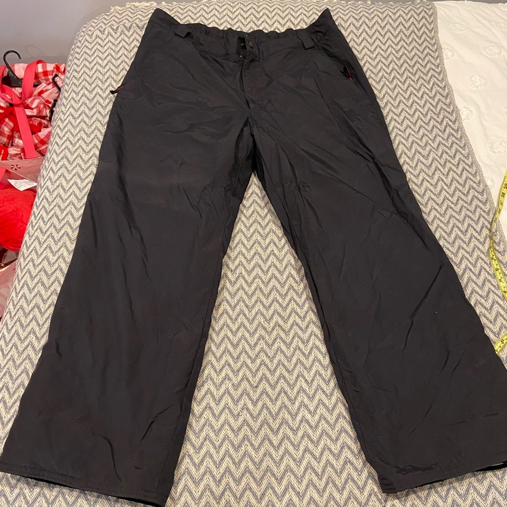Obermeyer Insulated Ski Snow Pants Black XL 30” Inseam